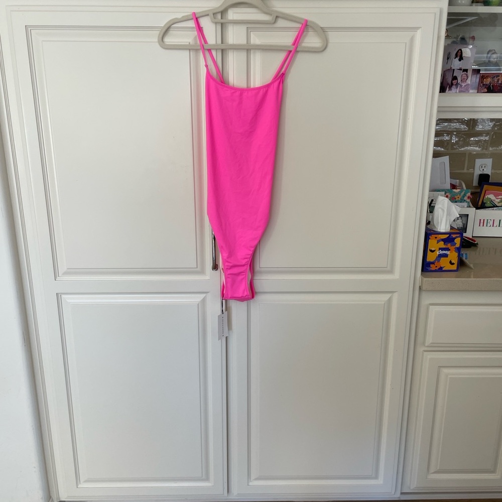 Hot Pink One-Piece Swimsuit